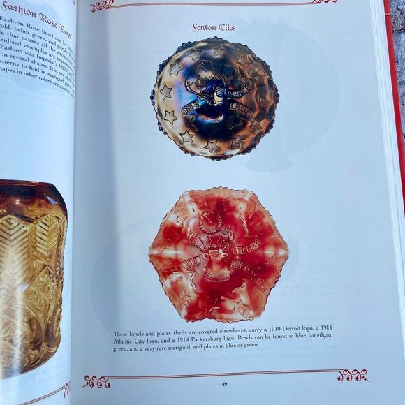 Carnival Glass The Best Of The Best by Bill Edwards & Mike Carwile Hard Cover - Picture 9 of 11